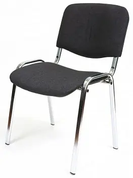 Стул Изо Chrome (ткань серая)