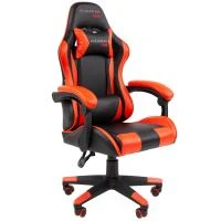 Игровое компьютерное кресло Chairman СН29 (экокожа черная/красная)