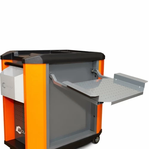 Тележка инструментальная ToollBox TBP-5 (оранжевая)