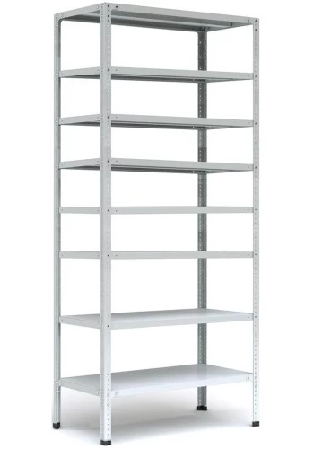 Стеллаж металлический Титан МС-750 2200x1000x300/8