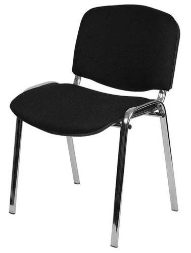 Стул Изо Chrome (ткань черная)