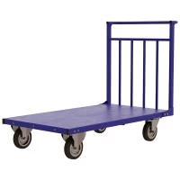 Тележка платформенная ТПУ 5 (г/п 800 кг, 1200x700 мм, колёса с чугунным ободом 250 мм)