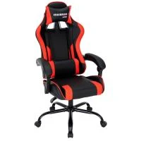 Игровое компьютерное кресло Chairman СН41 (экокожа черная/красная)